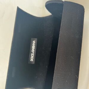 Dolce & gabbana sunglass case holder unisex